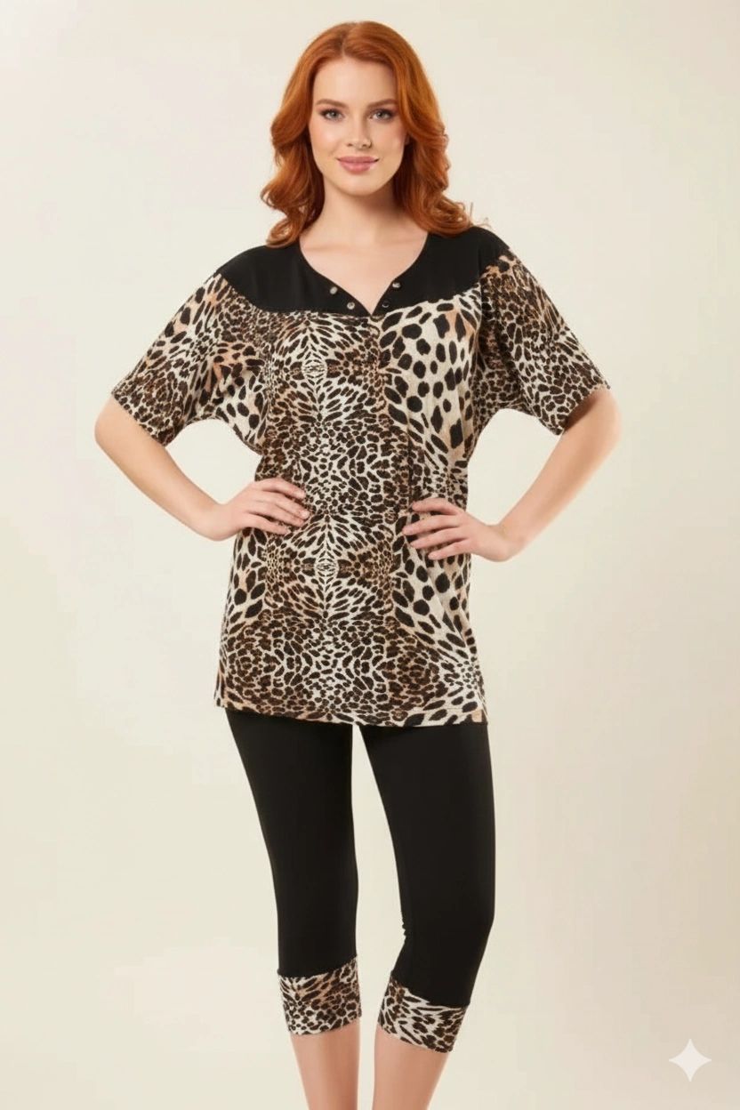 Ensemble de collants imprimés HMD pour femmes 60013