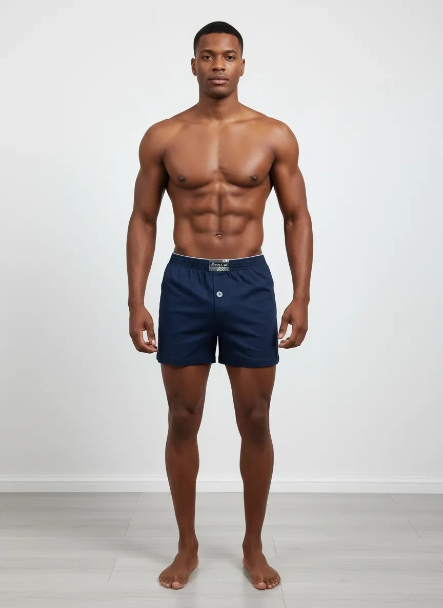 Huma One Erkek Havlu Bel Düz Boxer Battal Boy 3XL- 6 ADET