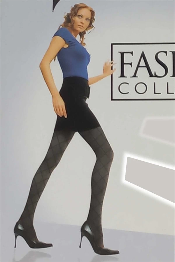 Collants à motifs en voile pour femmes Italiana