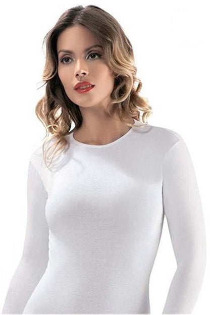 Women's Modal Long Sleeve Undershirt 1074