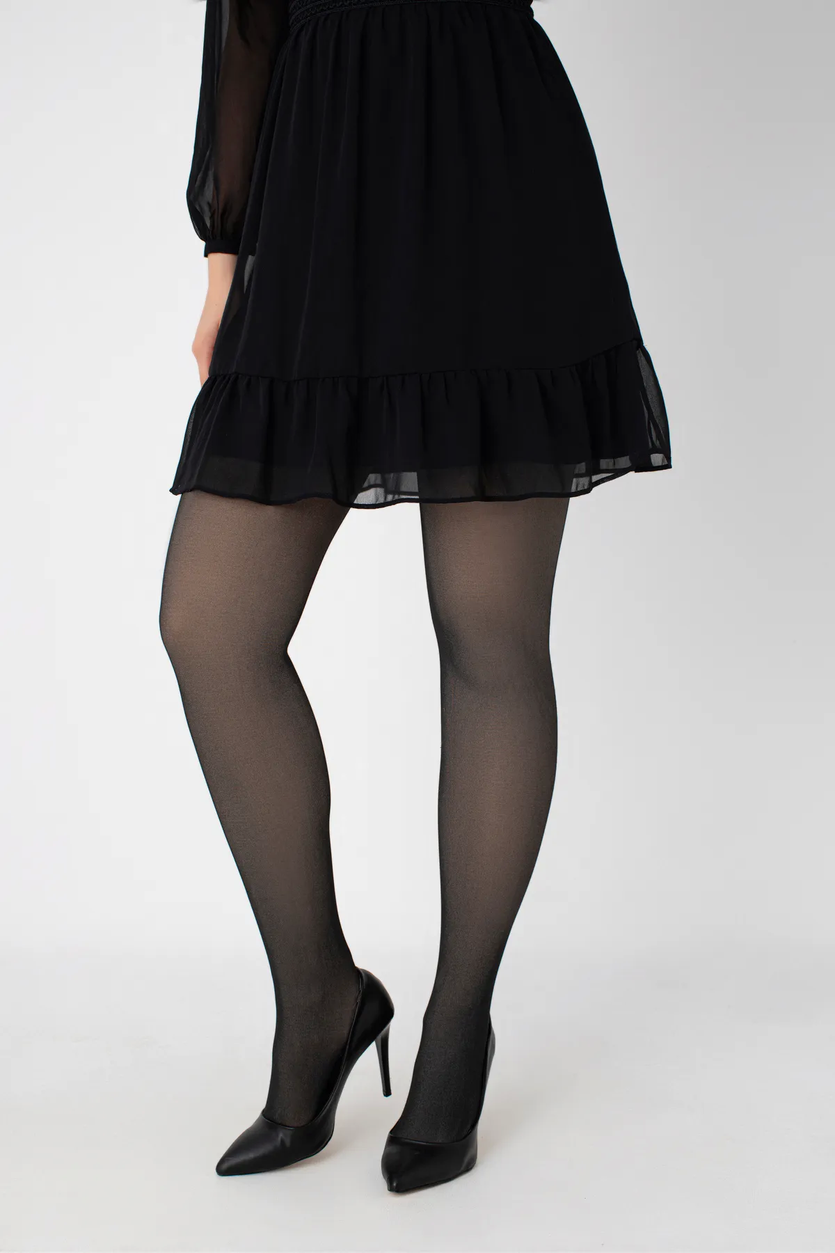 Kadın Peluş Tayt Yüksek Bel Kışlık Termal Kadın Külotlu Çorap Ten Rengi Görünümlü