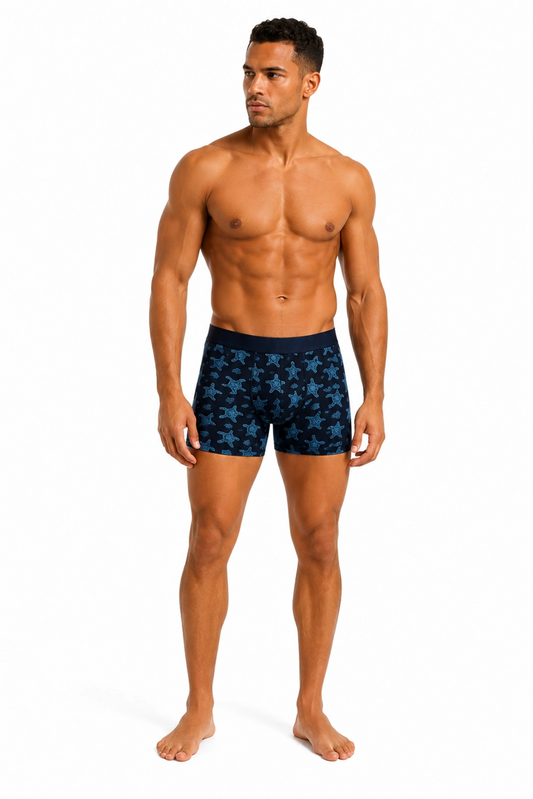 Kenn Paul Desenli Erkek Boxer