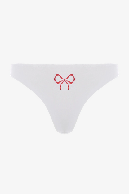 Kom Ribbon Fiyonk Baskılı 2'li Külot