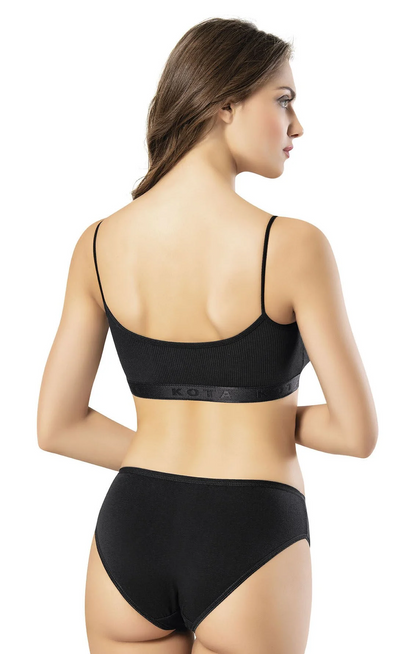 Kota Bayan Kaşkorse İp Askılı Pedli Büstiyer