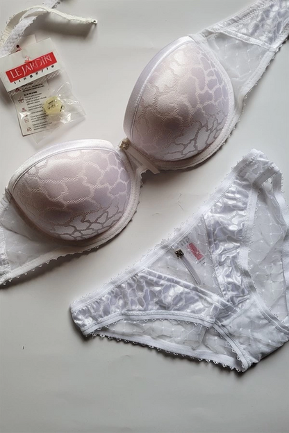 Ensemble soutien-gorge et culotte Le Jardin Magnolia Designer Fantasy 6034