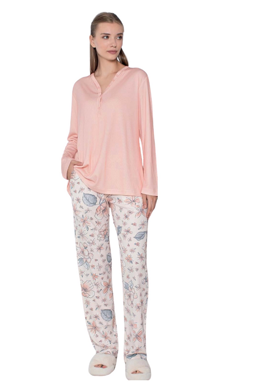 Limissi Desenli Melisa Kadın Pijama Takımı 24408