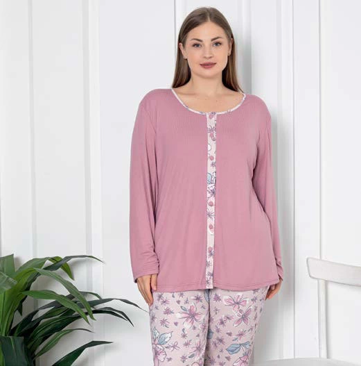 Limissi Desenli Kadın Pijama Takımı 24711