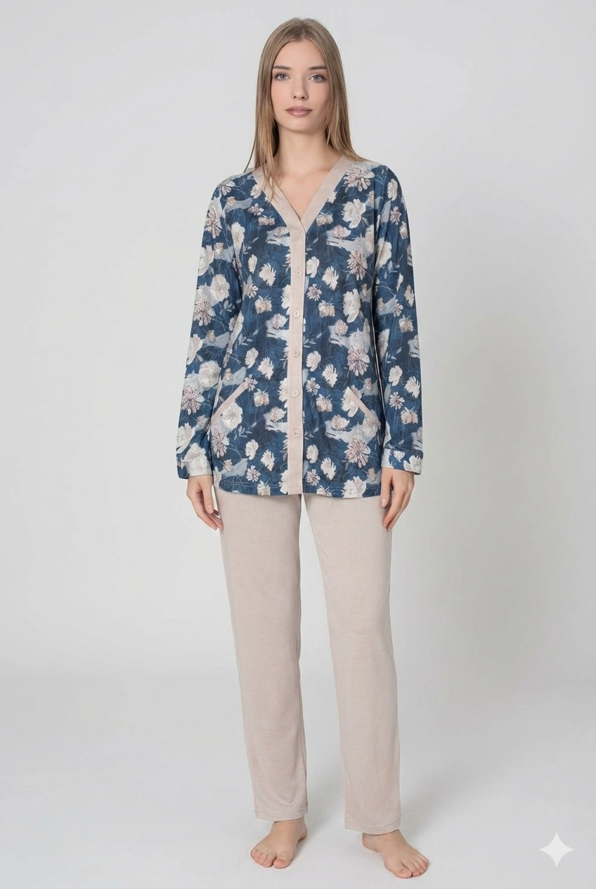 ENSEMBLE DE PYJAMA EN VISCOSE LIMISSI