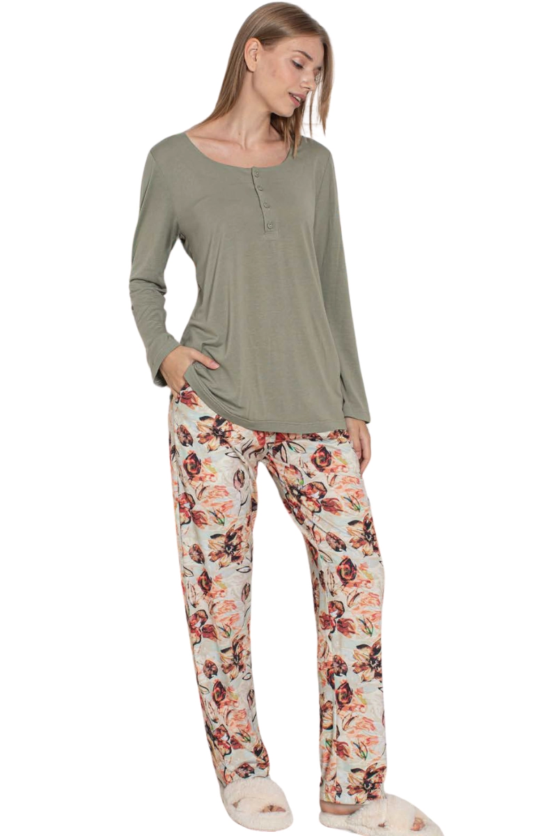 LİMİSSİ VİSKON PİJAMA TAKIMI