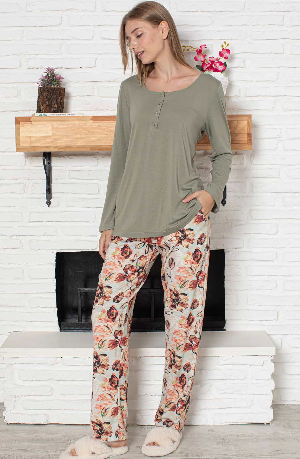 LİMİSSİ VİSKON PİJAMA TAKIMI