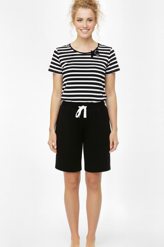 Sahinler Striped Two Piece Suit MB493