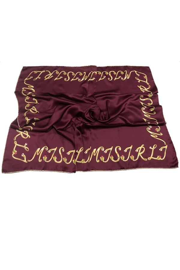 Mısırlı Polyester Eşarp Desen 16