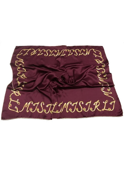 Mısırlı Polyester Eşarp Desen 16