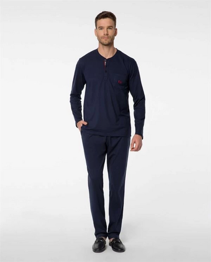 Pijalux Long Sleeve Men's Pajamas 2053