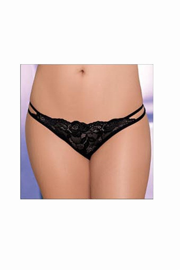 Şahinler Bayan Dantelli Bikini Külot B073