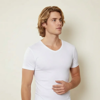 Şahinler Lycra V Neck Undershirt E072