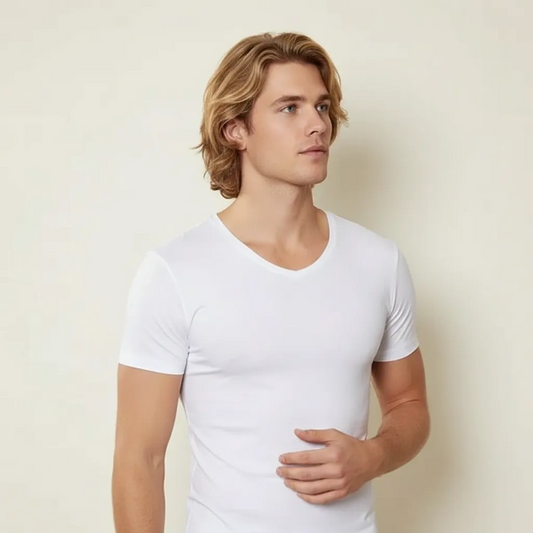 Şahinler Lycra V Neck Undershirt E072