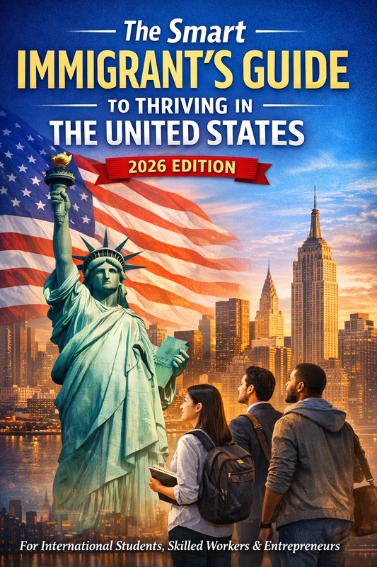 The Smart Immigrant’s Guide to Thriving in the United States (2026 Edition) İngilizce - dijital ürünler