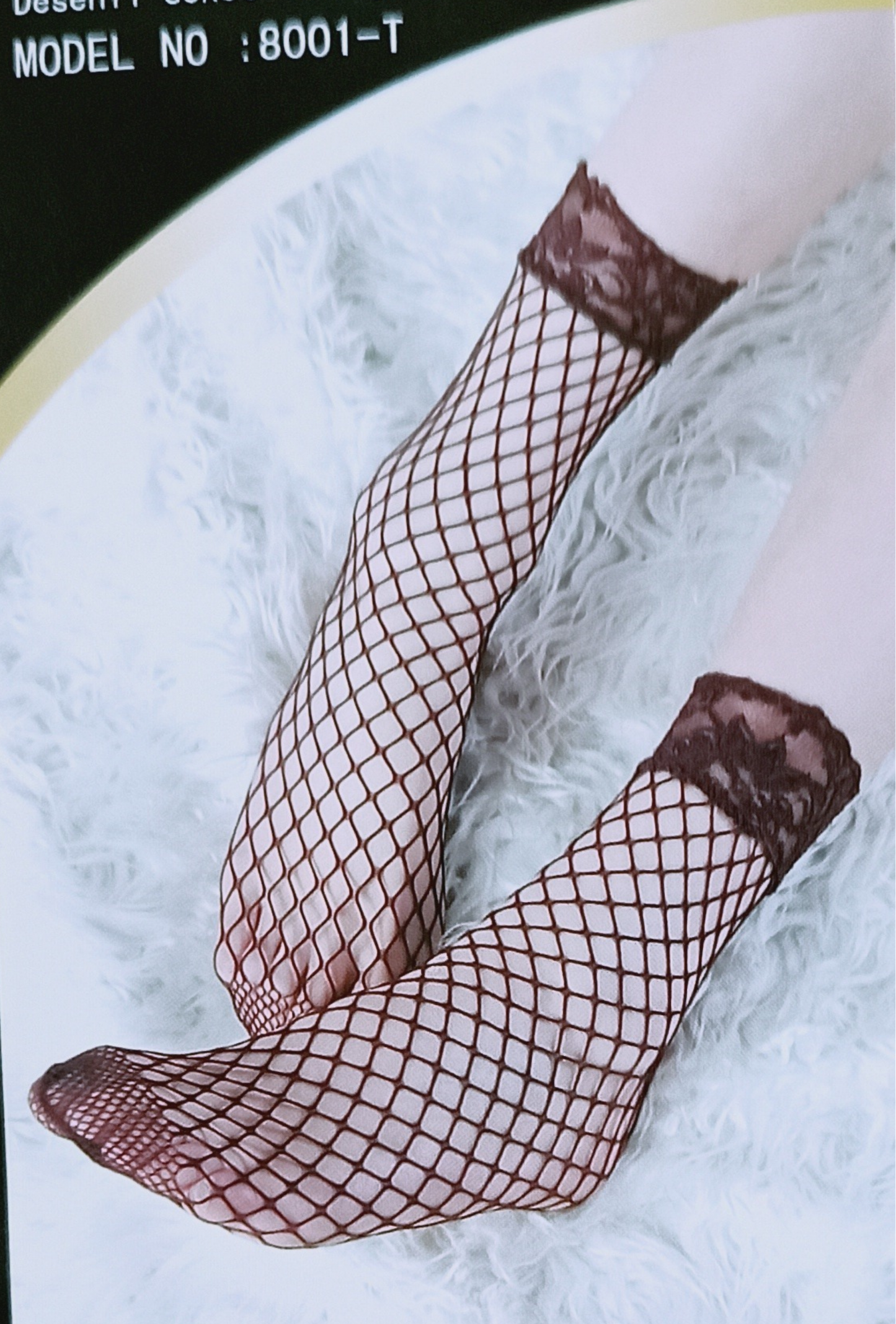 Vog Tüllü File Soket Çorap