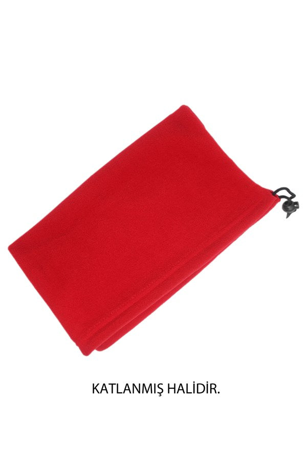 Unisex Polar Boyunluk Kırmızı