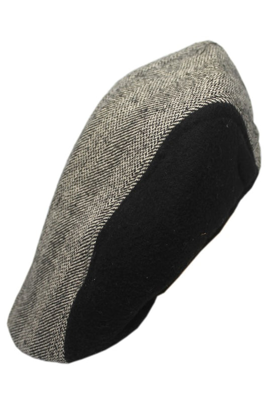 Herringbone Patterned Cap 